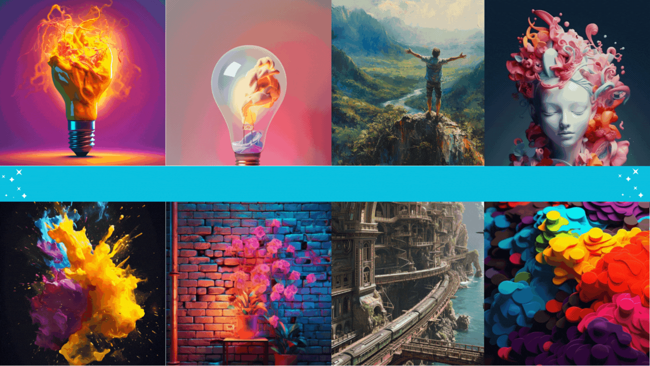 75+ Stunning Creative Images Blending Colors and Textures
